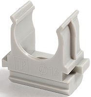 Клипса для гофры Промрукав Д=16 серый (уп. 200шт) картинка